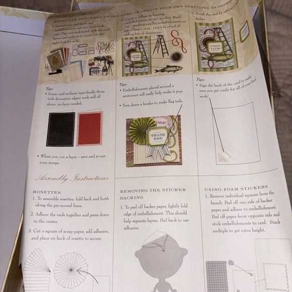 Gold and Cream Thank You Cards - Picture 3 of 6